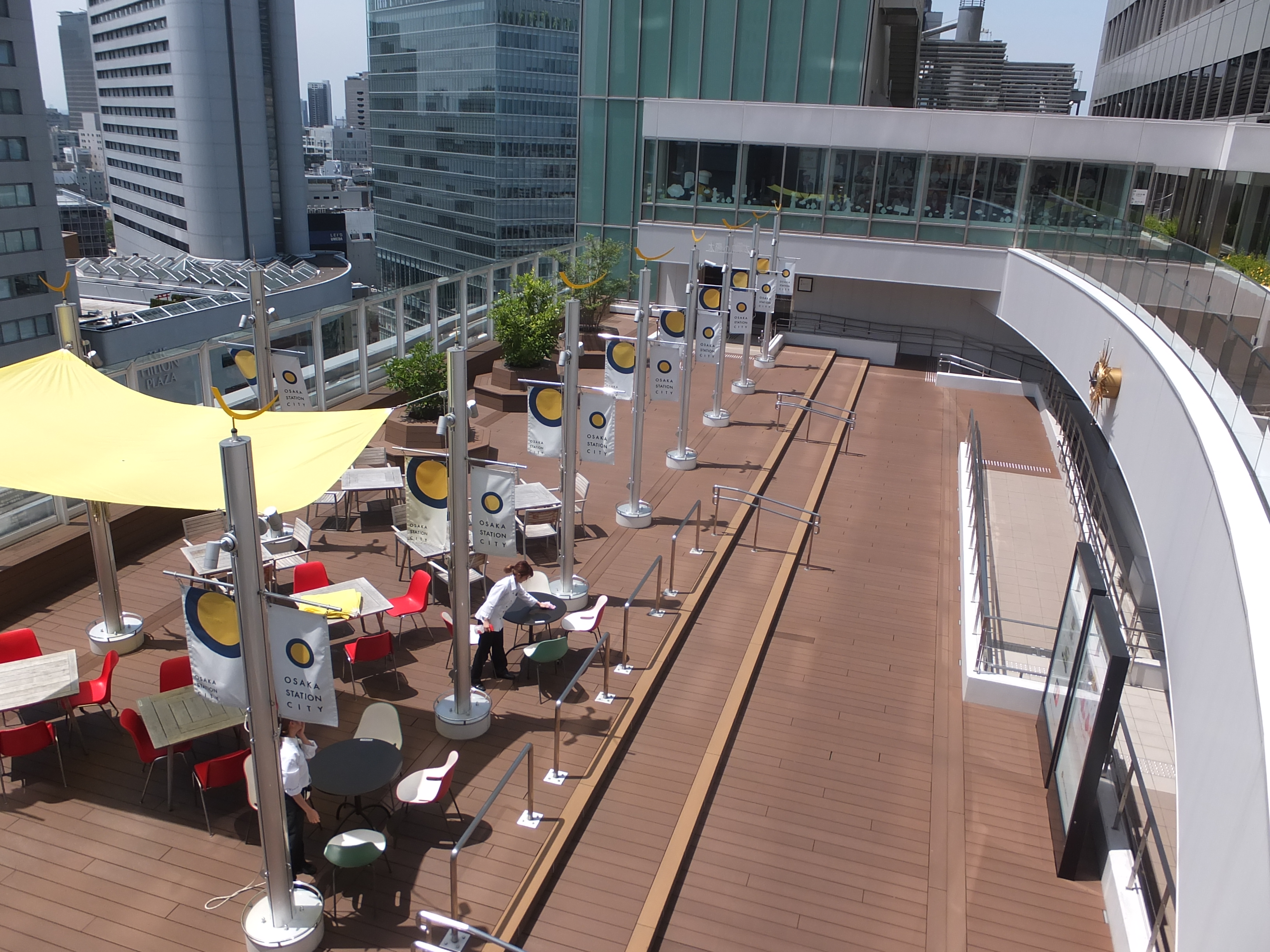 大阪ステーションシティ サウスゲートビルディング 太陽の広場 関西圏観光